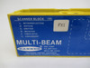 Banner SBFX1 Multi-Beam 3/4-Wire Fiber Optic Scanner Block SHELF WEAR NOP