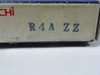 Nachi R4AZZ Deep Groove Ball Bearing 3/4"OD 1/4"ID 9/32"W BOX DAMAGE NEW