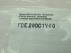 Baumer FCE 200C1Y00 Plastic Fiber Optic Cable 200cm L 400mm Distance NWB