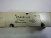 SMC VQ4101-5 Solenoid Valve Plug-In 0.2-1.0 MPa USED