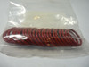 Generic 216S70 Silicone O-Ring 1-1/8 ID x 1-3/8 x 1/8 W Red 25Pk NWB