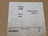 Allen-Bradley 2100-BK10 Series U Blank Unit Door 1.0 Space Factor SEALED NEW