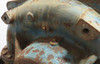 Generic Blue Split Case Pump Inlet: 12-1/4"ID Outlet: 9-5/8"ID SHELF WEAR USED