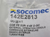 Socomec 142E2813 Pistol External Disconnect Handle S2 RED/YELLOW NWB