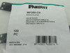 Panduit MP350-C0 Wire Marker Plate 0.75x3.5" Black 100-Pack NWB