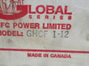 Hammond GHOF1-12 Power Supply 1.7A 12VDC Output 100/120/220/240VAC 50W Input NEW