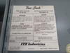 ITE BOS14351-C Fusible Busway Switch 30A 600V 3-Pole 20HP SHELF WEAR NOP