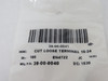 Molex 39000040 Mini-Fit Male Crimp Terminal 22+22 24-18 AWG 100-Pack NWB