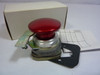 Allen-Bradley 800T-D6Q Series T Padlocking Push Button Red Metal Mushroom NEW