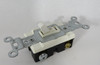 Leviton 1101-CW Commercial White Toggle Switch 15A 120/277VAC 1P USED