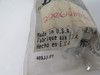Cooper 1201PL Pilot Toggle Switch RED 15A 120/277VAC 1P SHELF WEAR NWB