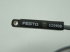 Festo 525908 SMT-8F-ZS-24V-K2.5-OE-EX Proximity Switch MISSING HARDWARE NWB