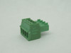 Phoenix Contact MC1.5/4-ST-3.5 PCB Connector 8A 4-Position Green USED