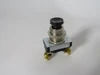 Hubbell MH11 Momentary Black Horn Pushbutton 6A 120VAC 3A 240VAC 1P NOP