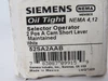 Siemens 52SA2AAB Selector Switch Operator 2 Position Maintained BOX DAMAGE NEW