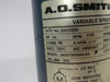 A.O. Smith Variable Speed DC Motor 1/4HP 1725rpm 56C TEFC 90VARM 2.77AARM USED