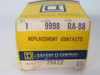 Square D 9998-RA88 Replacement Contact Kit for Contactor BOX DAMAGE NEW