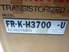 Mitsubishi FR-K-H3700 Transistorized Inverter! NEW !
