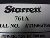 Starrett 761A Data Collector System ATD06070412 500mA 7.5VDC USED