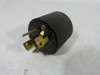 Hubbell 3521 Twist-Lock Armored Plug 20A 250V 10A 600VAC 5W USED