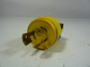 Pass Seymour 14-10P Plug 10 Amp 125V Yellow USED