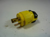 Pass Seymour 14-10P Plug 10 Amp 125V Yellow USED