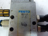 Festo 9982 MFH-5-1/8 Solenoid Valve w/ Manual Override 10 Bar/145 PSI USED