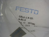 Festo GRLA-1/8-QS-4-RS-D 197580 1-Way Control Valve ! NWB !