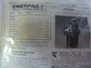 Enerpac Hydraulic L2622 Link Clamp Parts w/ Instructional Sheet ! NWB !
