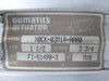 Numatics X0CK-03M1B-AAA0 Air Actuator Cylinder 1-1/2" Bore 3-3/4" Stroke USED