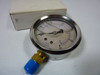 Generic 2-1/2" Liquid Filled Pressure Gauge 1/4 NPT 60 psi ! NEW !