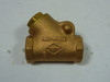Toyo Swing Check Valve 1/2" 125S 200WOG  USED