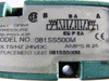 Numatics 081SS500M Double Solenoid Valve .26A 24VDC USED