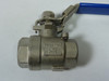 Haitima XC741600620 Ball Valve 1" 1000WOG CF8M USED