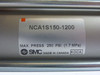 SMC NCA1S150-1200 NFPA Tie-Rod Cylinder 1-1/2" Bore  12" Stroke ! NEW !