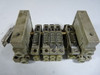 SMC VV5Q11-08C6FU0 Manifold Assembly 8-STA Pneumatic Interface Valve USED