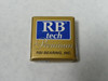 RB Tech 1602-2RS Sealed Ball Bearing 1/4" Bore ! NEW !