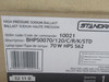 Standard BHPS0070/120/C/R/K/STD High Pressure Ballast 120V 70W 60Hz 1.6A ! NEW !