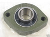 AMCAN SB205-16 2 Set Screw Bearing W/ Retaining Plate ! NOP !