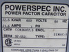 Powerspec Inc. CCN36022-5 Power Factor Capacitor 21.6A 600V 60Hz 3 Phase USED