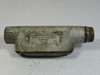 Crouse-Hinds T-18 Conduit Body USED