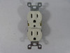 Leviton 0G41G1 Duplex Receptacle 15amp 125V USED