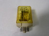 IDEC RR3P-LD-24VDC Relay 3pdt 10Amp USED