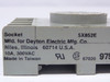 Dayton Electric 5X852E 8-Pin Relay Socket USED