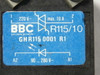 BBC R115/10 GHR115-0001-R1 Solid State Relay 10A 220V 90-280V USED