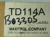 Maxitrol TD114A Remote Temperature Discharge Selector 80-130 Deg F ! NEW !