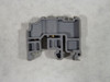 Entrelec BAM Terminal Block End Bracket - Grey USED