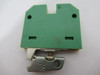 Weidmuller EK2.5N Terminal Block Green/Yellow Lot of 20 USED