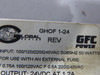 GFC GH0F-1-24 Power Supply 24 VDC 1.2 Amps USED