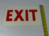 Generic 12"X7" Exit Sign USED